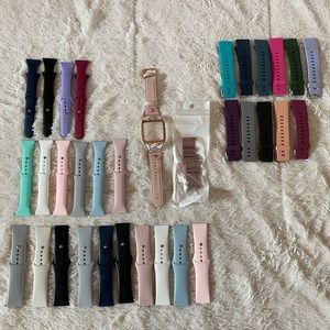 Fitbit versa Small bands and two chargers